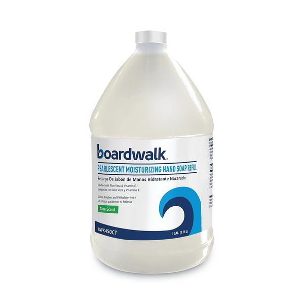 Boardwalk Pearlescent Moisturizing Liquid Hand Soap Refill, Aloe Scent, 1 gal Bottle,  REF261